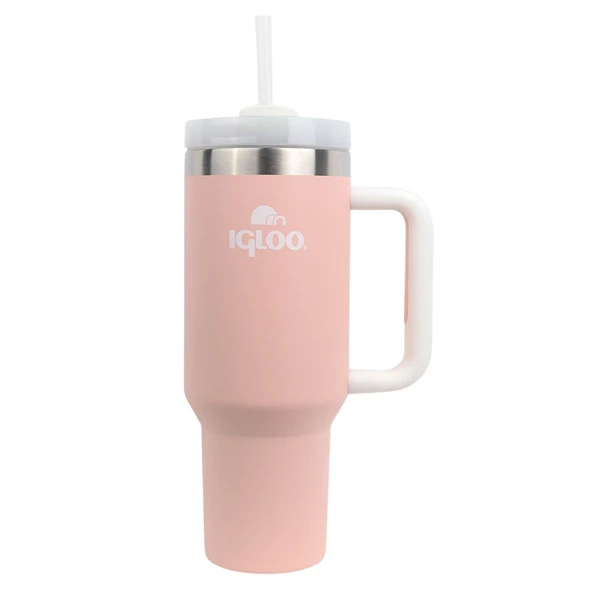 Çelik Mug Termos - Igloo - Stadler - 1.2 lt - Somon/Beyaz - 205787 ürün görseli 1