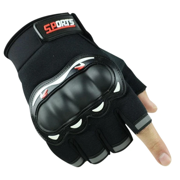 Kemik Taktikal Eldiven - Savage - Sports - Siyah (1109) ürün görseli 1
