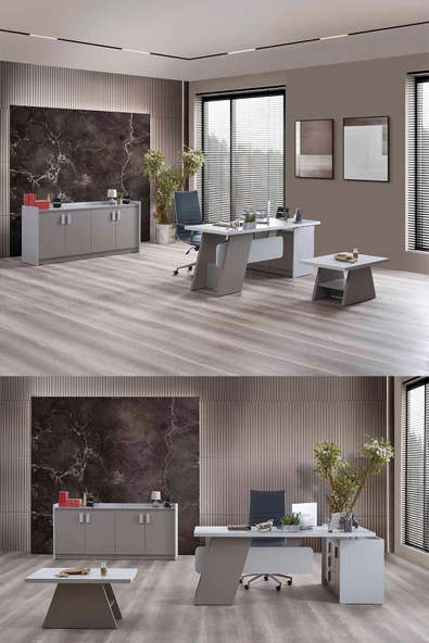 İYENA HOME LİVİNG Etna Mdf Ofis Makam Takımı ürün görseli 1