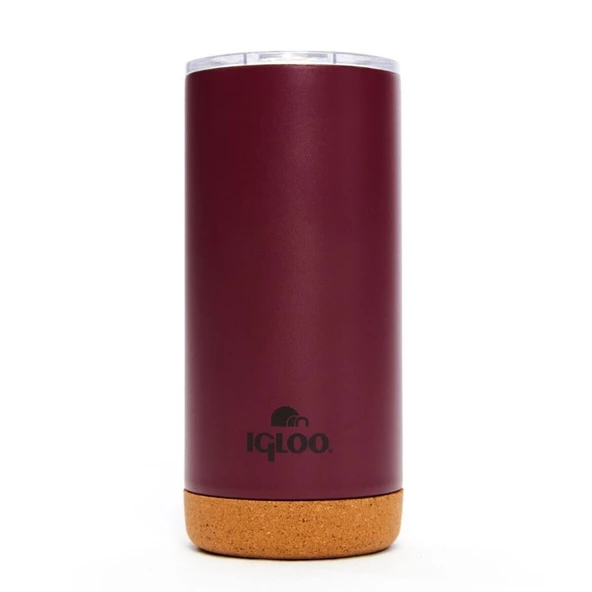 Çelik Mug Termos - Igloo - Cork - 500ml - Bordo - 205695 ürün görseli 1
