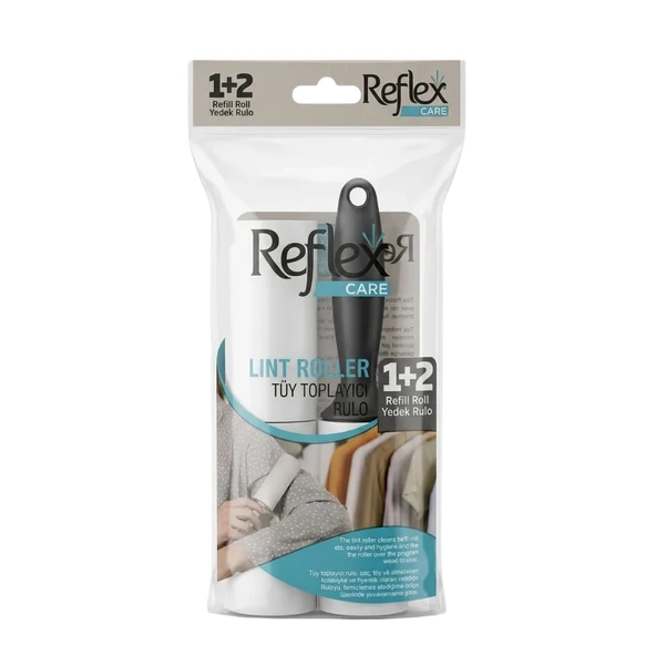 Reflex Care Tüy Toplayıcı Rulo + 2 Adet Yedek 50 Yaprak ürün görseli 1