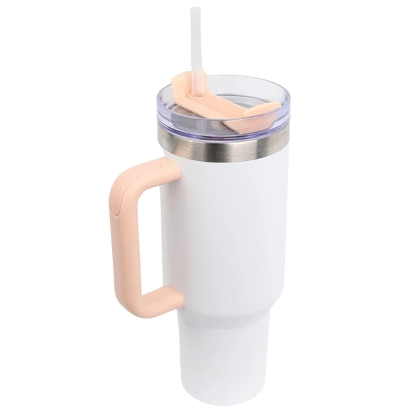 Çelik Mug Termos - Igloo - Stadler - 1.2 lt - Beyaz - 205787 - Resim 2