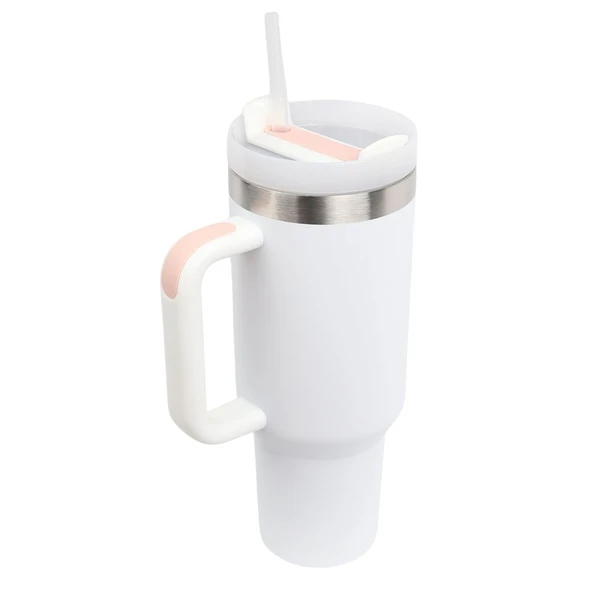 Çelik Mug Termos - Igloo - Stadler - 1.2 lt - Beyaz - 205787 - Resim 4