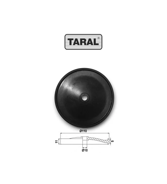 Taral 50 İlaçlama Pompası Membran Lastiği - 2 Adet Takım - Yüksek Basınç Tipi ürün görseli 1