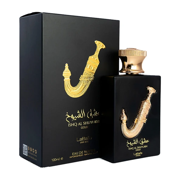 Lattafa  Ishq Al Shuyukh Gold 100 mL EDP Unisex Parfüm ürün görseli 1