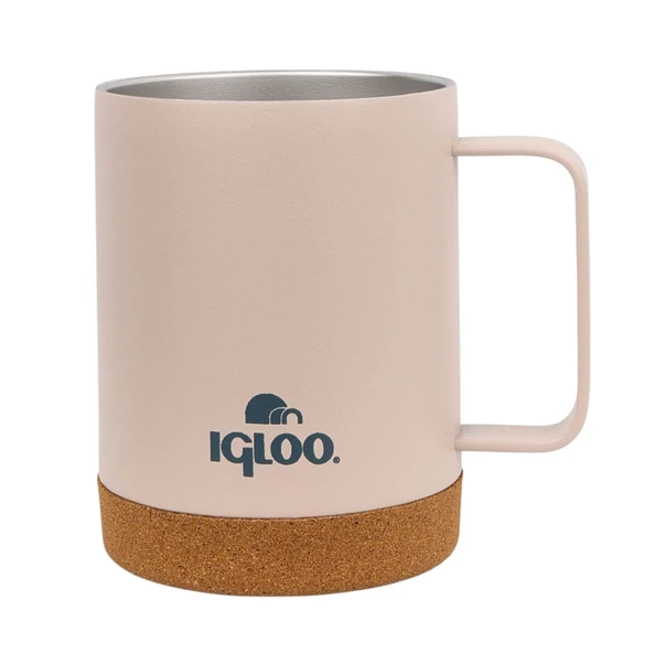 Çelik Mug Termos - Igloo - Cork - 350ml - Bej - 205696 - Resim 2
