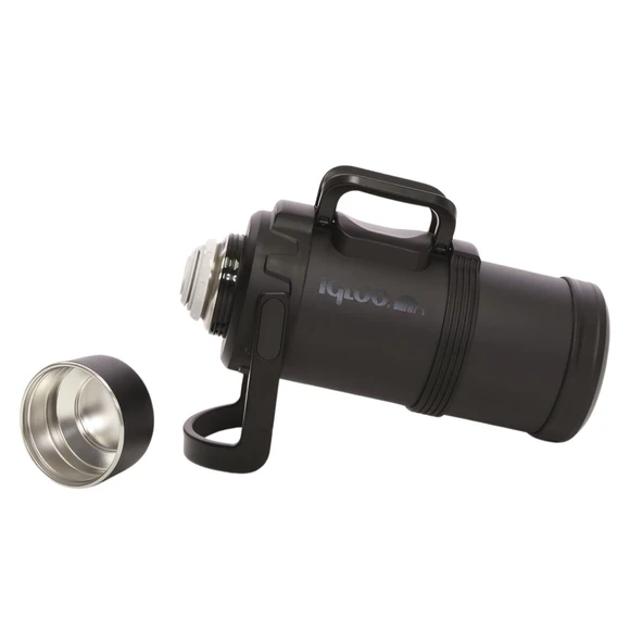 Çelik Termos - Igloo - Big Barrel - 5 lt - Siyah - 205680 - Resim 6