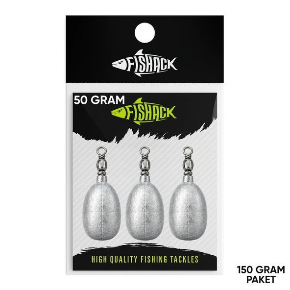 Fishack Fırdöndülü Kurşun 50gr (150gr) ürün görseli 1