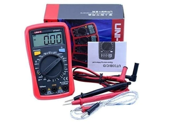 Unit UT33C+ 600v Dijital Multimetre - Resim 3