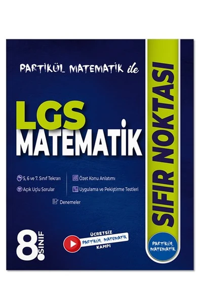 Partikül Matematik ile 8. Sınıf LGS Matematik SIFIR NOKTASI ürün görseli 1
