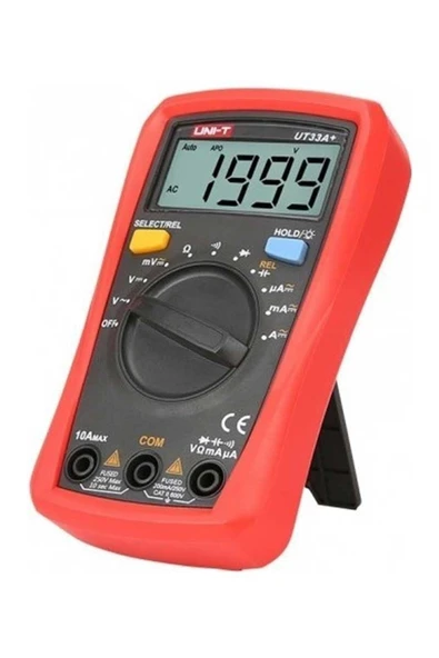 Unit UT33A+ 600V Dijital Multimetre Ölçü Aleti - Resim 4