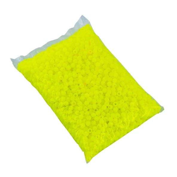 Yüzen Sazan Boncuğu - 10 MM - 1KG - Neon Yeşili ürün görseli 1