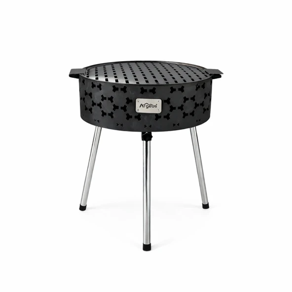 Taşınabilir Kömür Barbekü Mangal - Küçük - 33cm*13cm*52cm ürün görseli 1