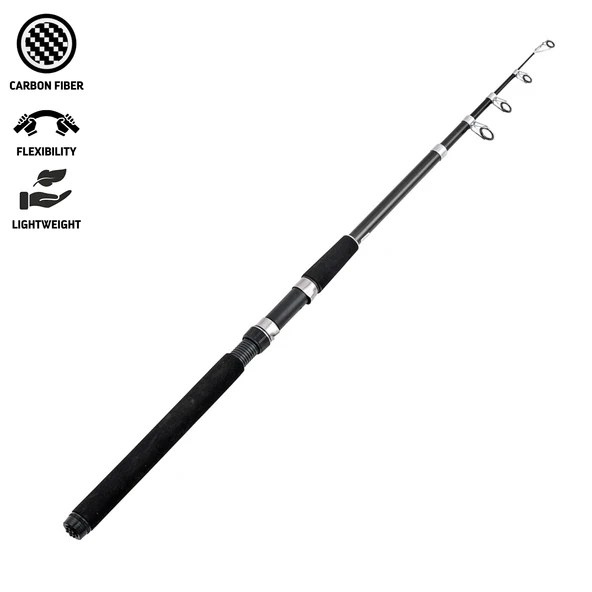 Teleskopik Karbon Spin LRF Olta Kamışı - Zeus - 240cm 5/25 GR ürün görseli 1