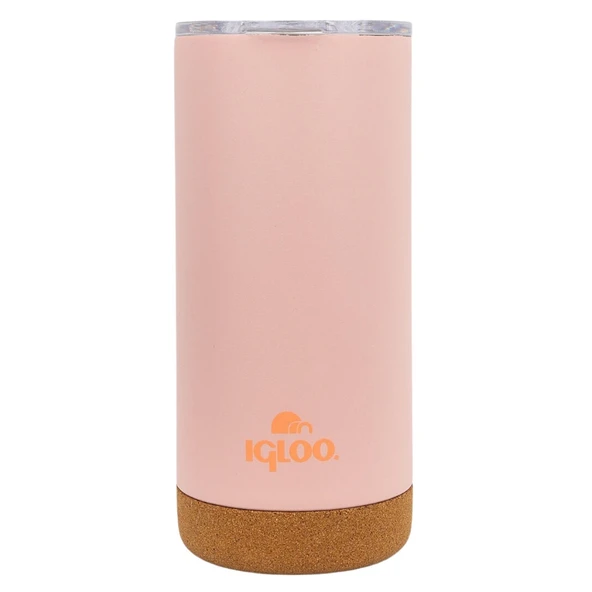 Çelik Mug Termos - Igloo - Cork - 500ml - Somon - 205695 ürün görseli 1