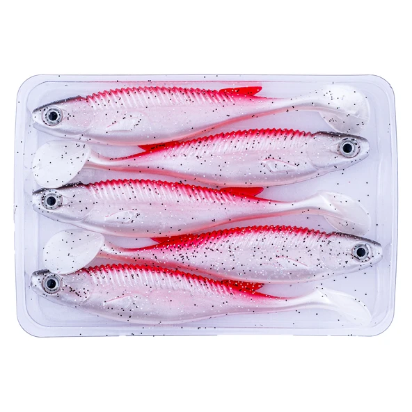 Silikon Balık - 10g 100mm - Fishack PredatorX - Chrome - Resim 3