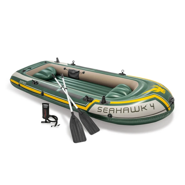 Şişme Bot Seti - Intex - Seahawk 4 - 351cm - 4 Kişilik (68351) ürün görseli 1