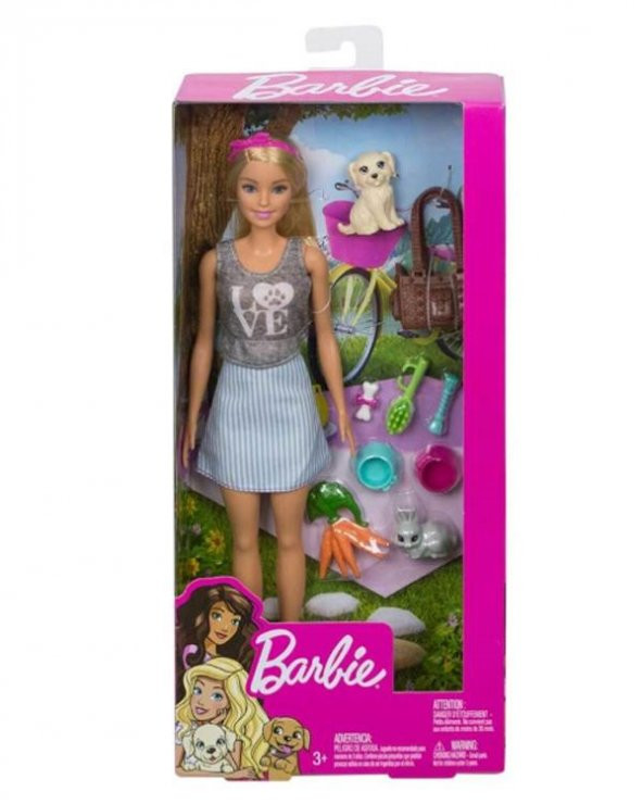 Barbie Bebek ve Sevimli Hayvan Arkadaşları FPR48 ürün görseli 1