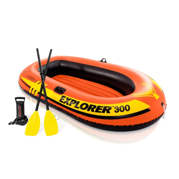 Şişme Bot Seti - Intex - Explorer 300 - 211cm - 3 Kişilik (58332) ürün görseli 1