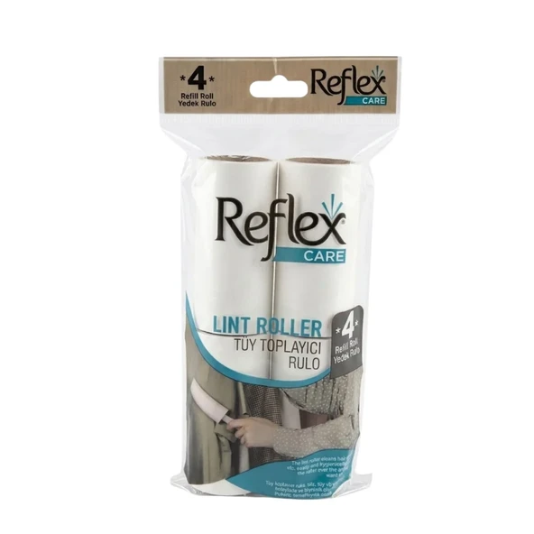 Reflex Care Tüy Toplayıcı 4 Adet Yedek 50 Yaprak ürün görseli 1
