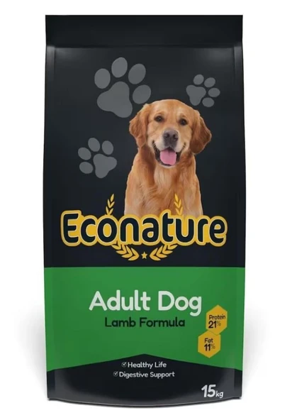 Econature Plus Kuzu Yetişkin Köpek Maması 15 Kg ürün görseli 1