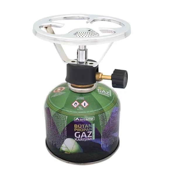 Vidalı Kamp Ocağı + 230 gr Kartuş (K-192-230) ürün görseli 1