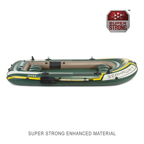 Şişme Bot Seti - Intex - Seahawk 4 - 351cm - 4 Kişilik (68351) - Resim 3