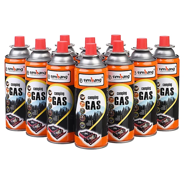 Senbang Kamp Ocak Gazı Valfli Kartuş 227gr - 10 Adet ürün görseli 1