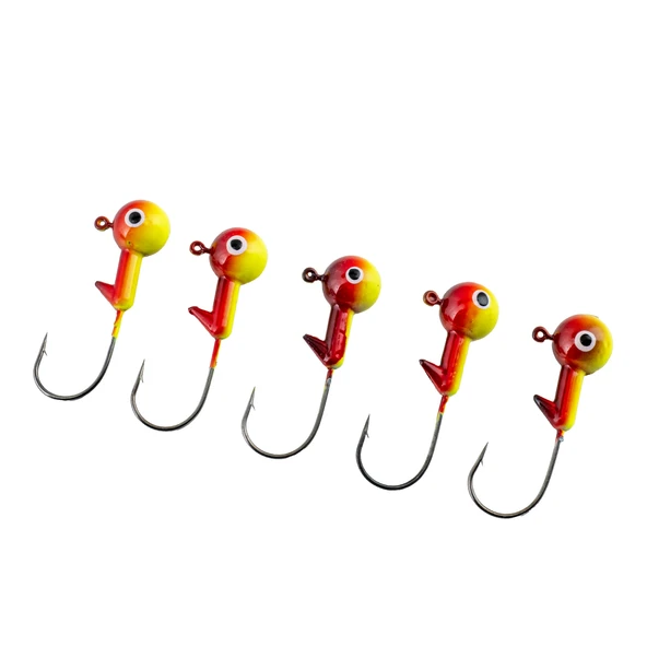 Jighead - Zoka - Kurşunlu Olta İğnesi - (XH-A 02) - Sarı Kır. - 21 Gr - 5 Adet ürün görseli 1