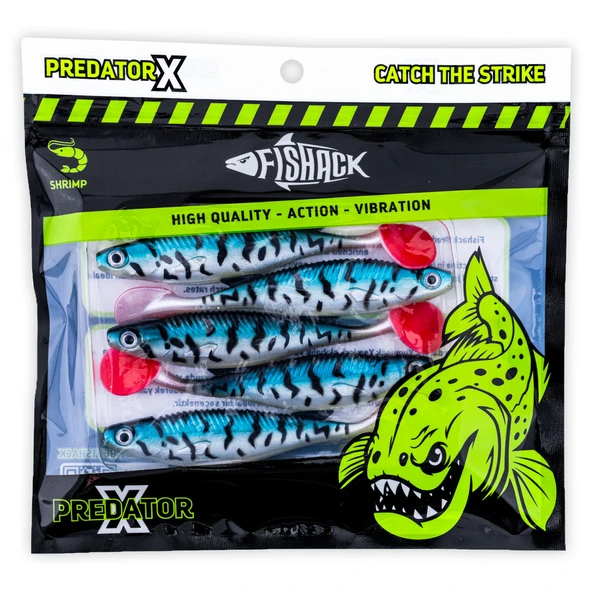 Silikon Balık - 10g 100mm - Fishack PredatorX - Grim - Resim 4