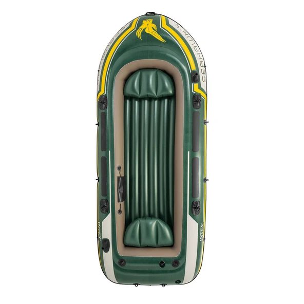 Şişme Bot Seti - Intex - Seahawk 4 - 351cm - 4 Kişilik (68351) - Resim 2