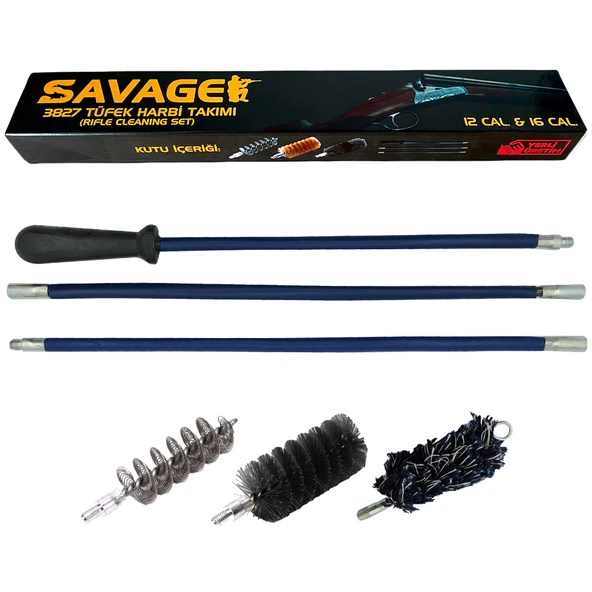 Tüfek Harbi Takımı - Temizleme Seti - Savage 3827 ürün görseli 1