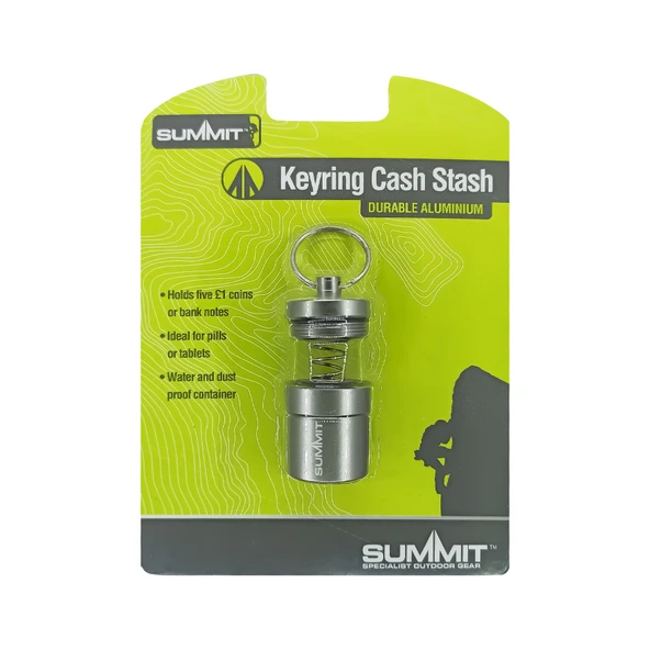 Summit Cash Stash Keyring Acil Durum İlaç Taşıma Anahtarlığı (740023) ürün görseli 1