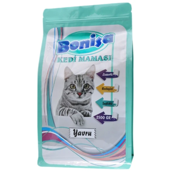Yavru Kedi Maması - Bonisa - 2.5 Kg ürün görseli 1