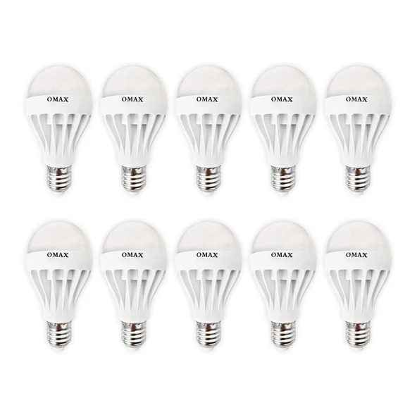 Omax 5W Tasarruflu Led Ampul 10'lu - Resim 2