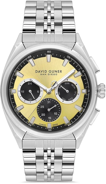 David Guner Erkek Kol Saati - DG-9129GA-A20 ürün görseli 1
