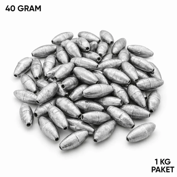 Gezer Olta Kurşunu - Zeytin Kurşun - 40 Gram - 1KG ürün görseli 1