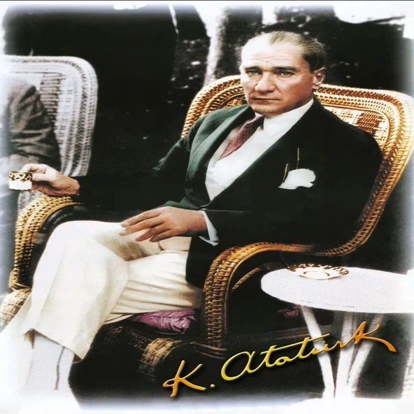 20060 Kahve İçen Atatürk 500 Parça Puzzle -KS Puzzle ürün görseli 1