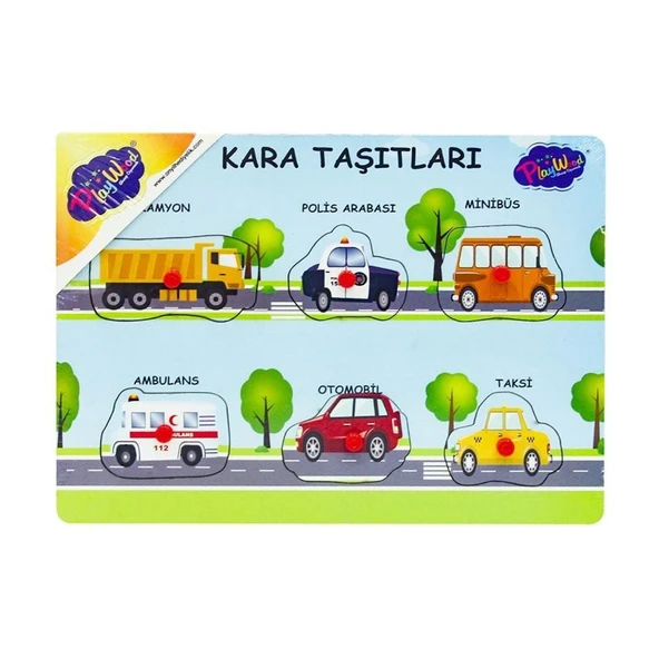 147/148 AHŞAP TUTMALI KARA VE HAVA TAŞITLARI ürün görseli 1