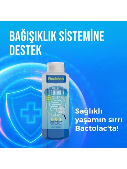 Bactolac Canlı Sıvı Probiyotik 1 lt - Resim 3