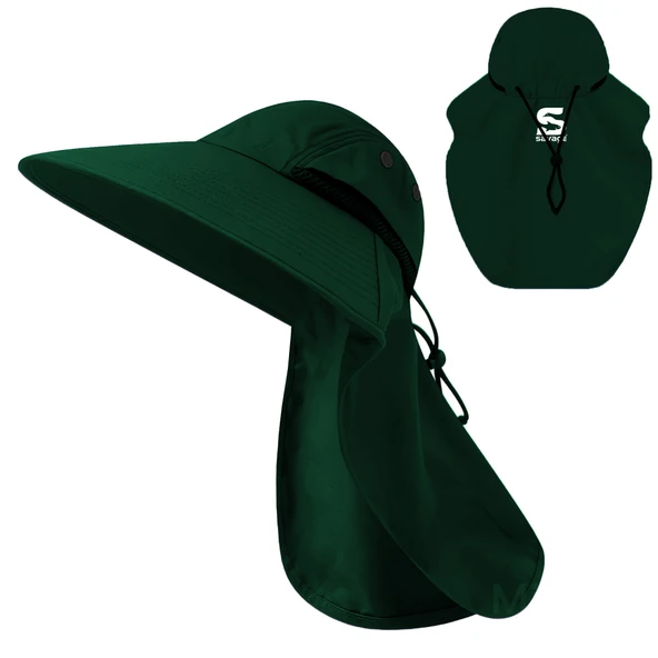 Ense Korumalı Outdoor Şapka - UV Korumalı - Haki - Savage ürün görseli 1