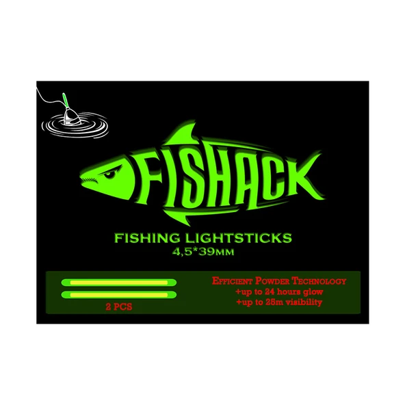 Fishack Powder Balıkçı Fosfor Çiftli 45*39mm ürün görseli 1