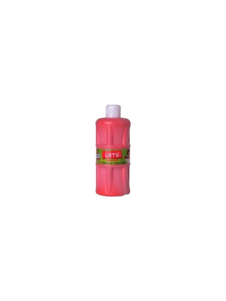LETS PARMAK BOYASI 500ML KIRMIZI L5004 ürün görseli 1