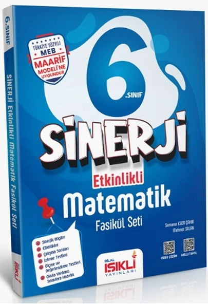 6. Sınıf Matematik Sinerji Etkinlikli Fasikül Seti Bilal Işıklı Yayınları ürün görseli 1