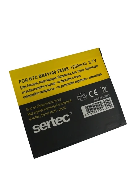 Sertec - Htc T8585 Hd 2 Leo 100 / Bb81100 Uyumlu Batarya ürün görseli 1