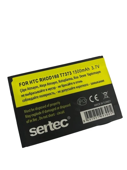 Sertec - Htc T7373 Touch Pro 2 / Rhod160 Uyumlu Batarya ürün görseli 1