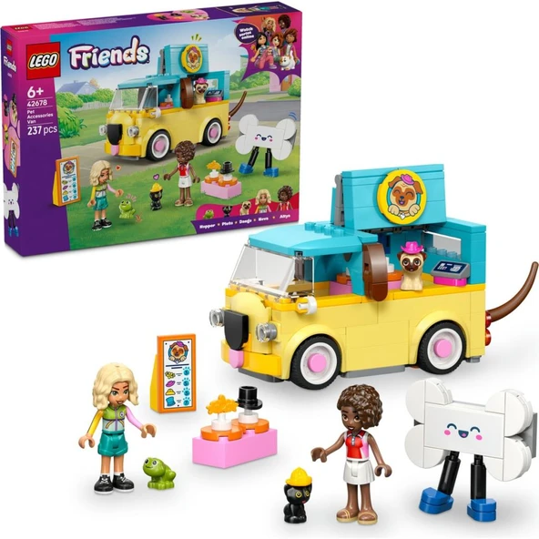 LEGO 42678 Friends Evcil Hayvan Aksesuar Kamyoneti ürün görseli 1