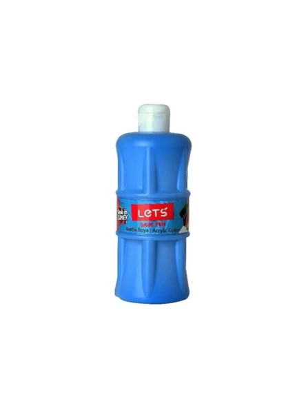 LETS AKRILIK BOYA 250 ML MAVI L5706 ürün görseli 1