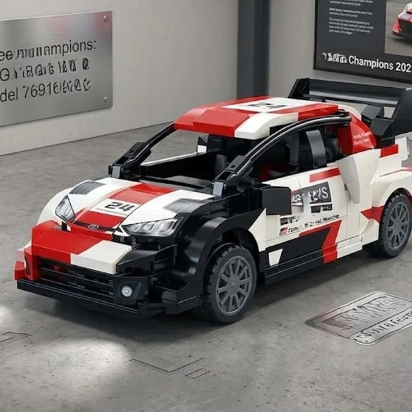 C55039W YARIŞ RALLY1 324 PARÇA BLOCK OYUNCAK ürün görseli 1