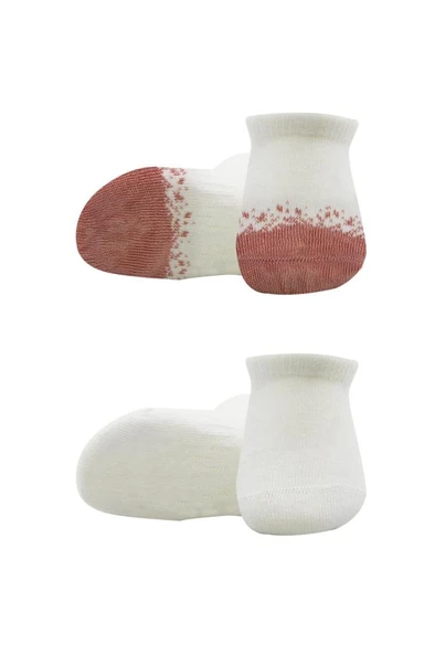 2'Li Penye Sneakers Çorap 20105 Ekru Pudra ürün görseli 1